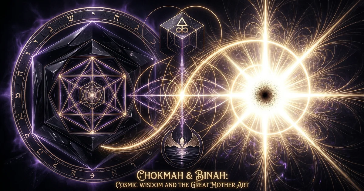 Kabbalah Supernals: Chokmah Binah Aima Cosmic Father Mother - Hero Banner