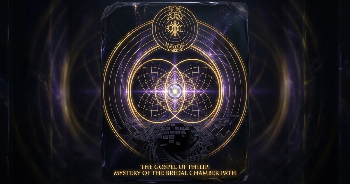 Gospel of Philip Bridal Chamber Nymphon Sacramental Mystery - Hero Banner