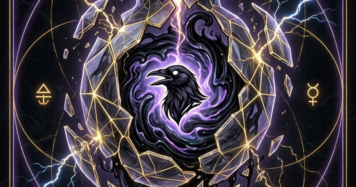 Nigredo Black Work Calcination Putrefaction Dark Night Of - Hero Banner