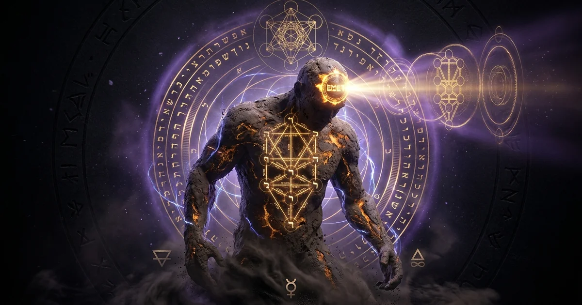 Practical Kabbalah: Maasit Golem Divine Names Seals Amulets - Hero Banner