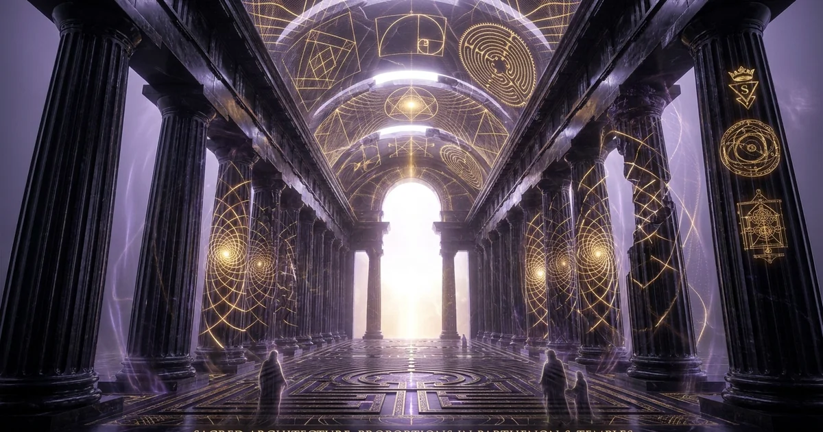 Sacred Architecture Golden Ratio Proportions Parthenon - Hero Banner