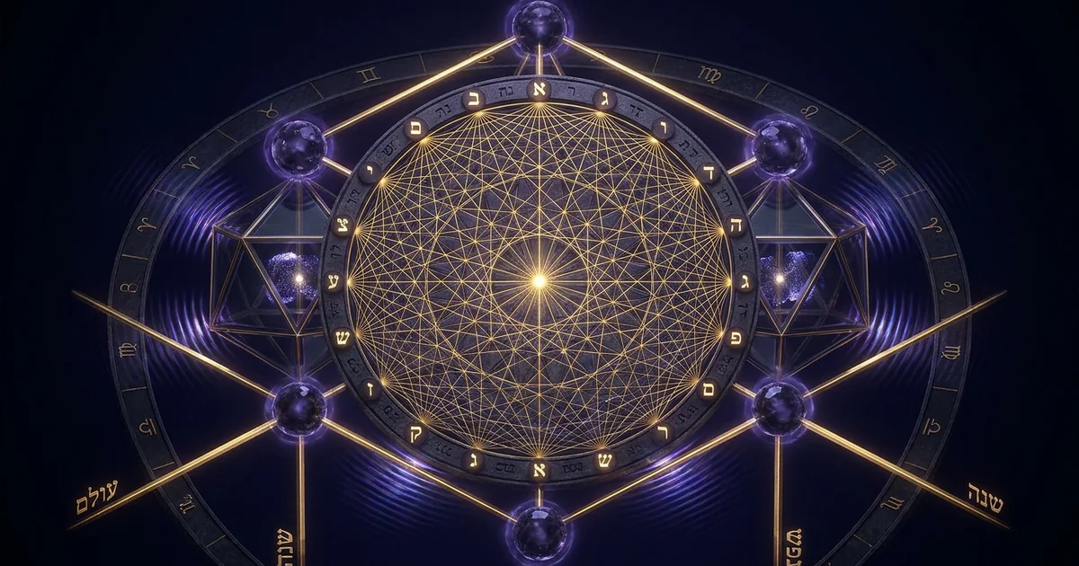 Sefer Yetzirah Book of Formation 22 Letters 32 Paths Wisdom - Hero Banner