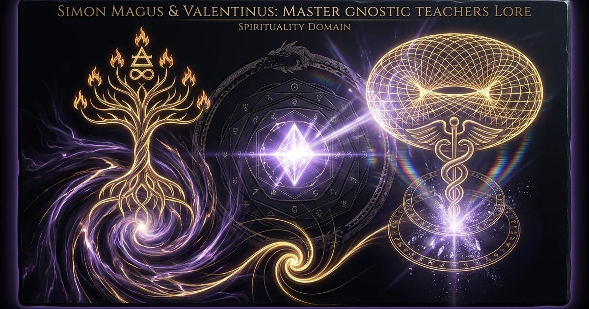 Valentinus Simon Magus Master Teachers Gnostic Alexandria - Hero Banner