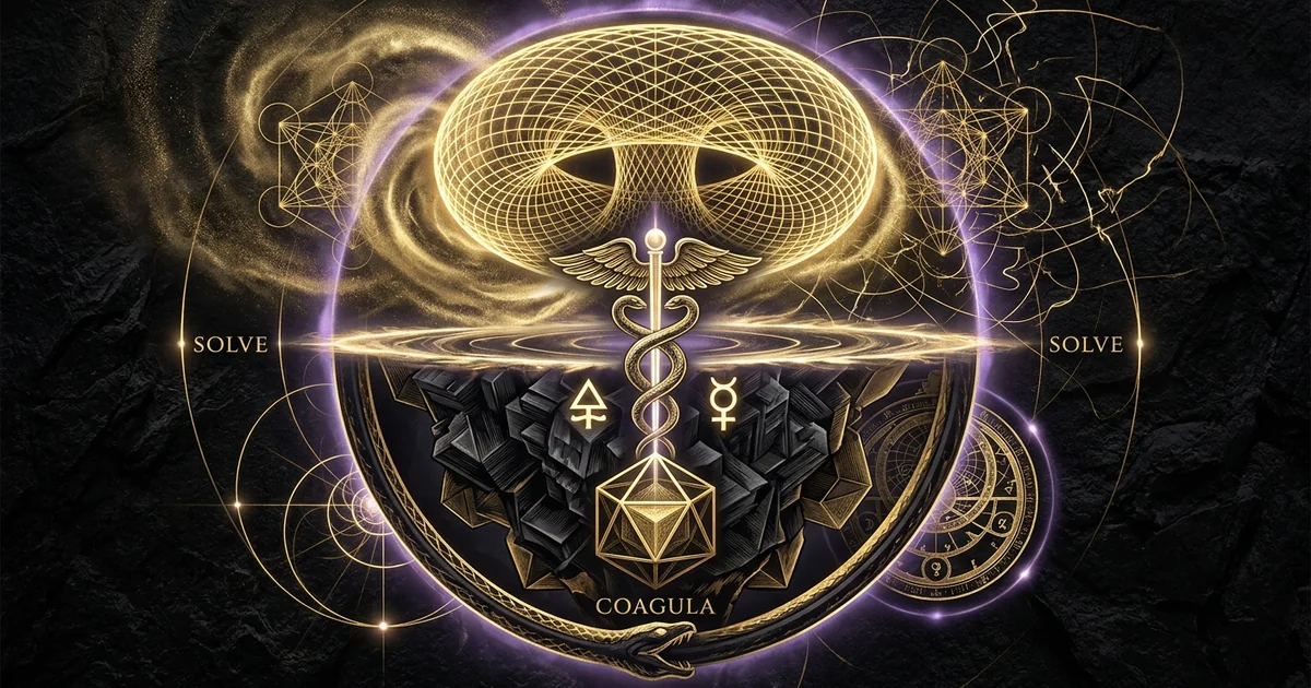 Dissolve and Coagulate: The Hermetic Alchemical Formula - Hero Banner