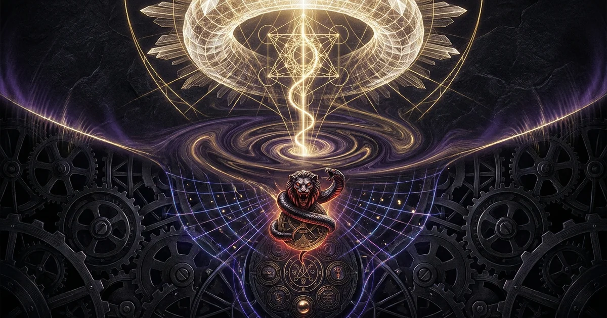 Sophia Fall and Redemption Cosmic Wisdom Gnostic Mythos Aeon - Hero Banner