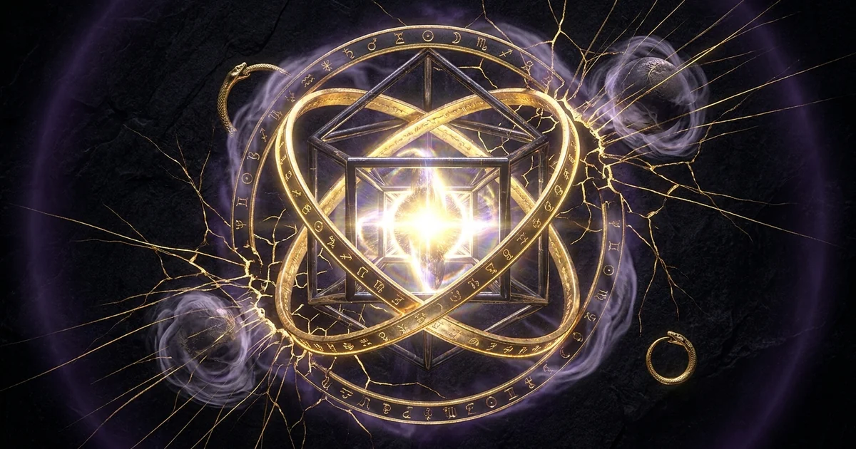 Cover illustration for treatise: Divine Spark Pneuma Gnostic Inner Luminous Seed Spirit