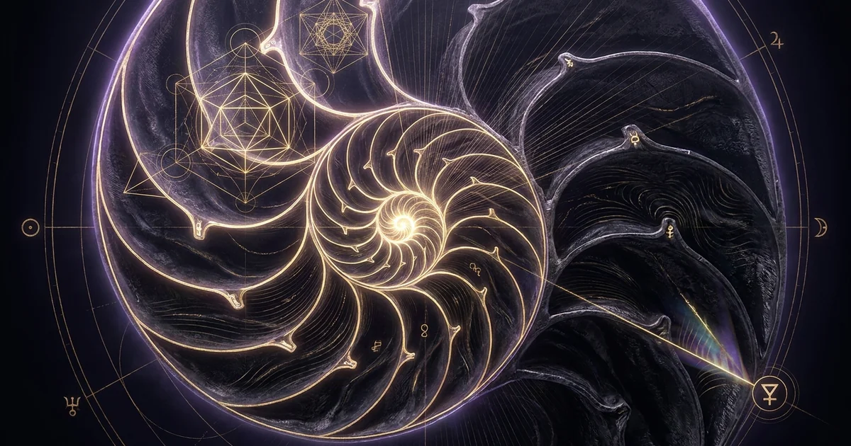 Golden Ratio Phi 1.618 Divine Proportion Nature Phyllotaxis - Hero Banner