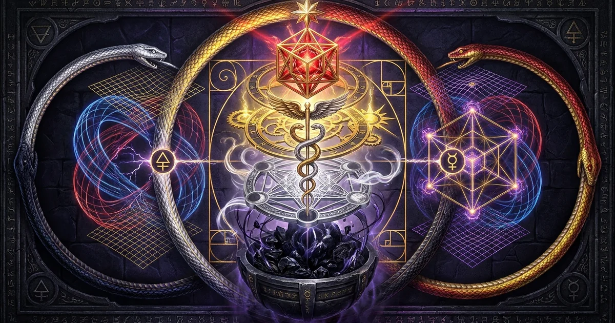 Magnum Opus Great Work Four Stages Alchemy Soul Transmutat - Hero Banner