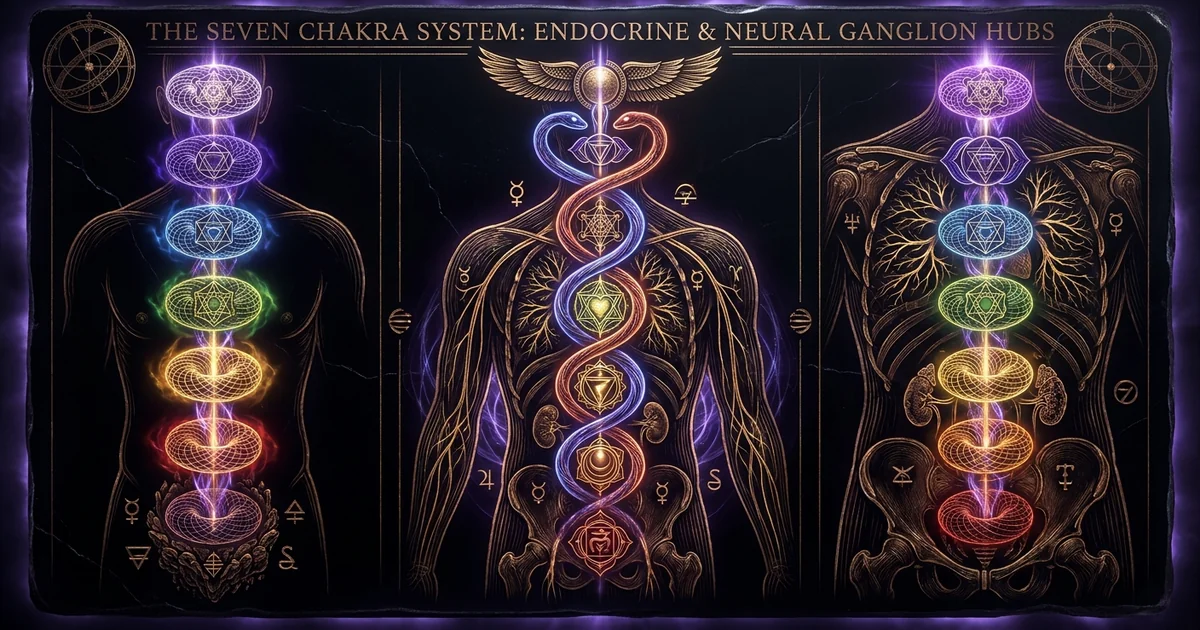 Seven Chakra System Endocrine Glands Neural Plexus Subtle - Hero Banner