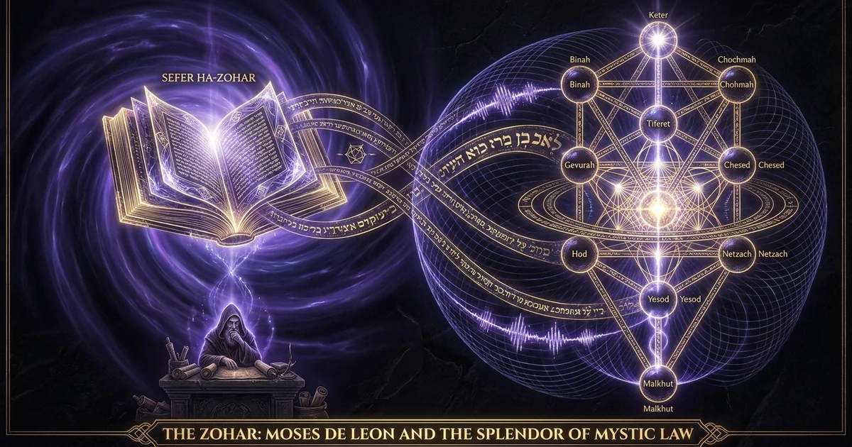 The Zohar Book Of Splendor Moses De Leon Mystical Torah - Hero Banner