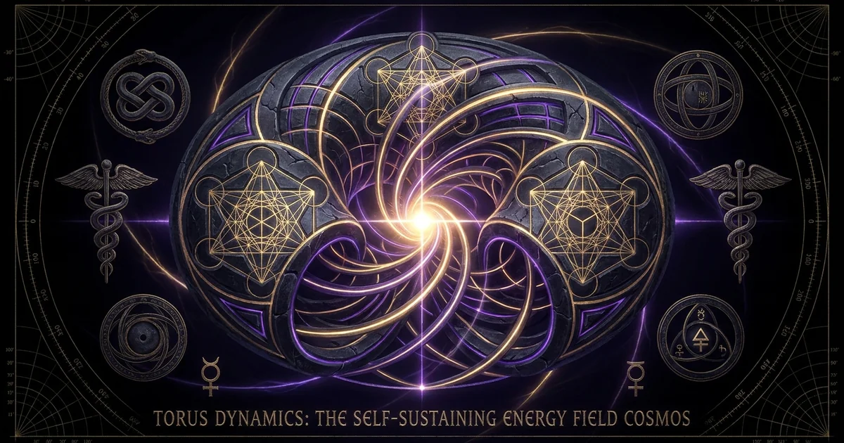 Torus Geometry Toroidal Flow Self Sustaining Vortex Energy - Hero Banner