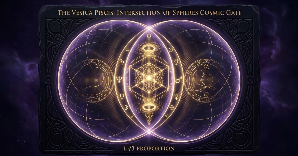 Vesica Piscis Sacred Geometry Ratio Square Root of Three - Hero Banner
