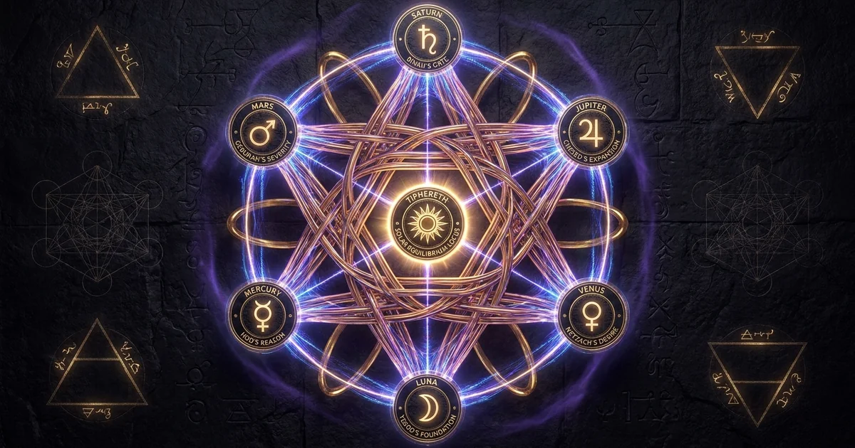 Elemental Hexagram Tarot Spread Invocations & Praxis - Hero Banner