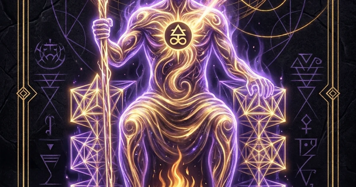 King of Wands Tarot Meaning: Sovereign Volition and Fire - Hero Banner