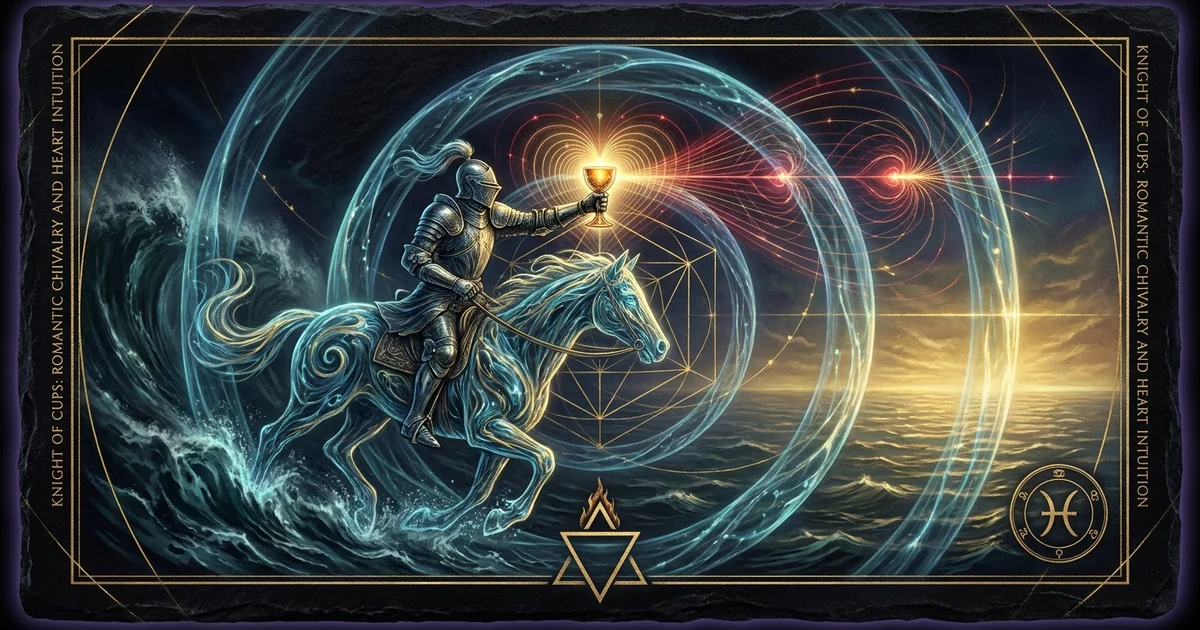 Knight of Cups Tarot Meaning: Archetype of Dynamic Water - Hero Banner