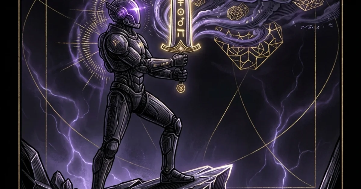 Cover illustration for treatise: Page of Swords Tarot Meaning: Discernment and Vigilance