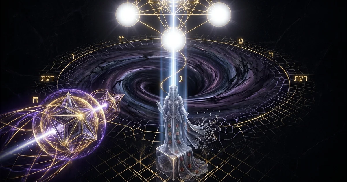 Abyss Daat High Priestess Chariot Tarot: Path Analysis - Research Treatise