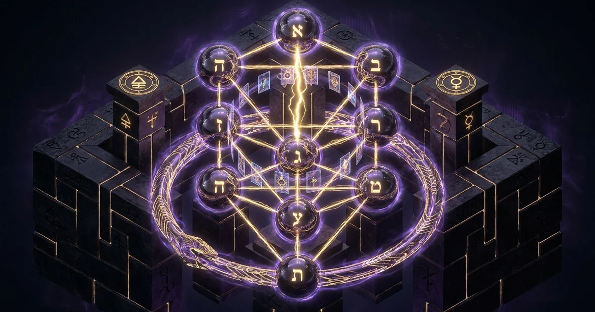 Tree of Life Tarot Spread Sephirot: Structural Analysis - Hero Banner